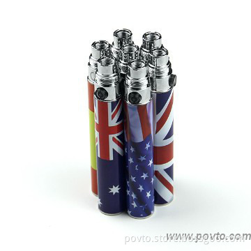new country flag pattern ego battery Ego-N thread flag battery on sale